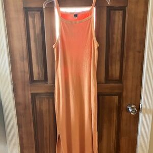 Fun orange dress